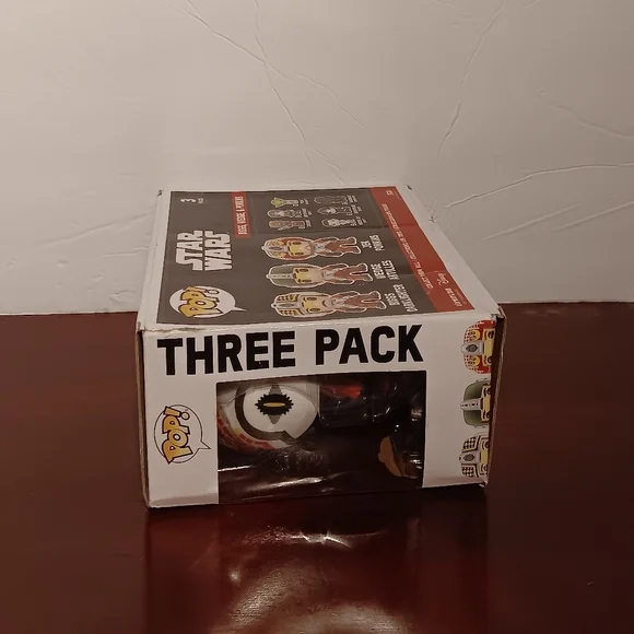 Star Wars Biggs, Wedge, & Porkins 3 Pack Funko Pop NWT